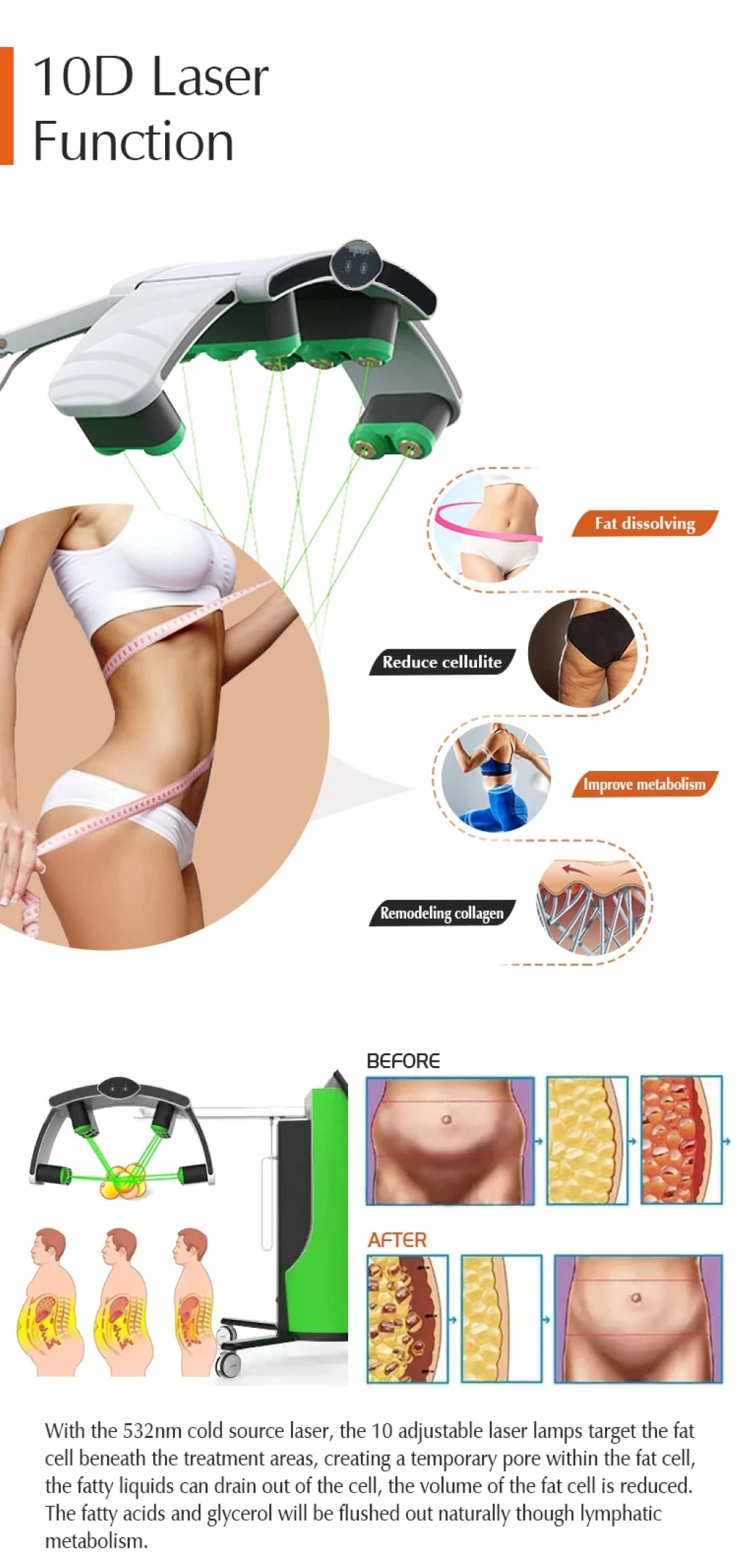 emerald laser machine