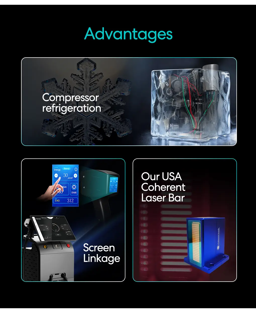 2 in 1 diode laser and pico laser machine advantages