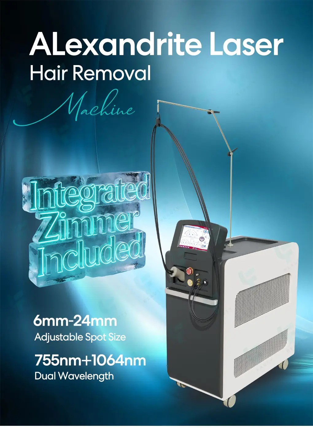 alexandrite laser hair removal machine