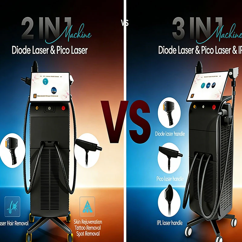 3 in 1 ipl + picosecond + diode laser vs 2 in 1 laser machine 2026 buyer’s guidebanner