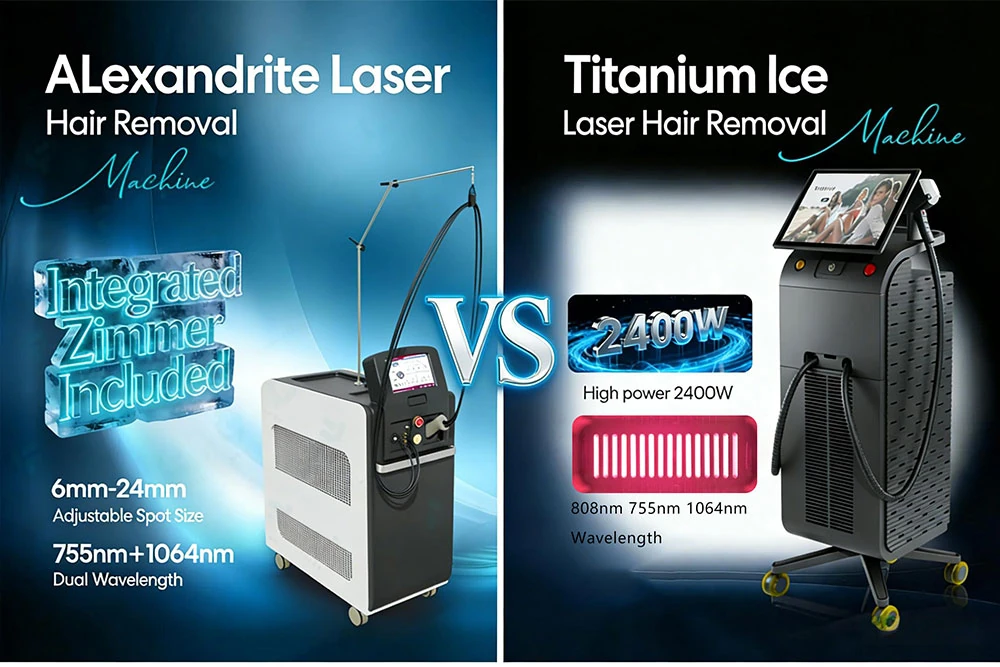diode laser hair removal machine vs alexandrite laser hair removal machine a complete guide for salon owners