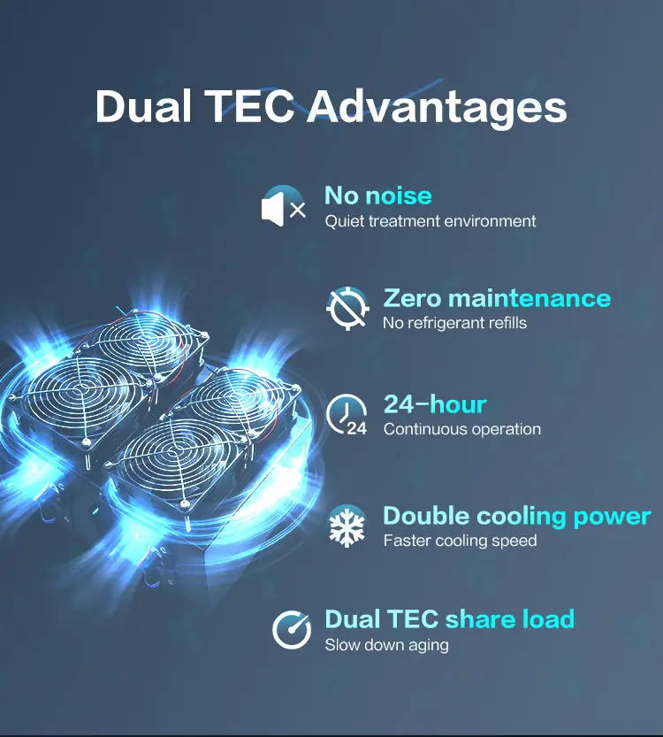 dual tec cooling advantages