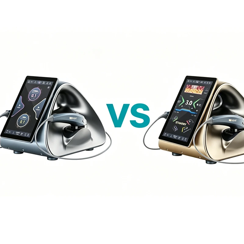 Comparison of 12D Max and 22D Max professional HIFU machines for facial lifting and body sculpting in medical clinics banner