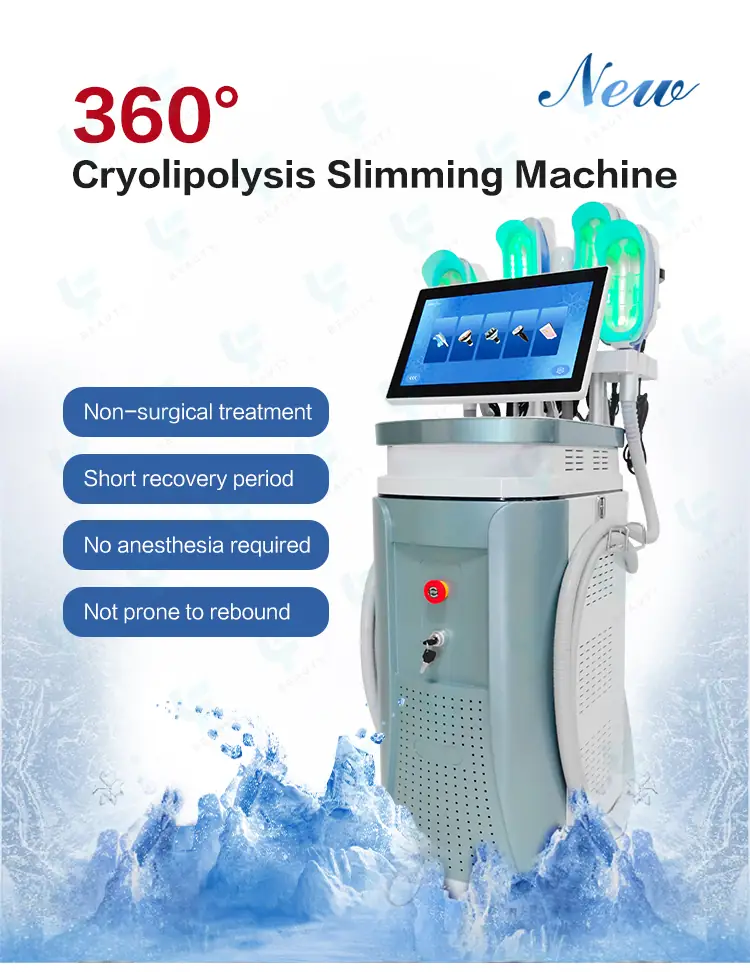 360° cryolipolysis slimming machine