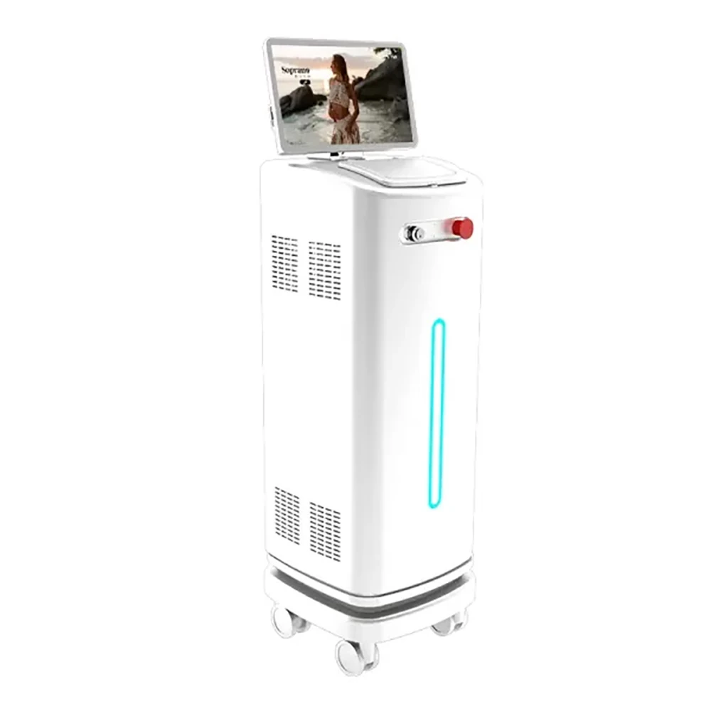 professional diode laser hair removal machine side view lufenbeauty