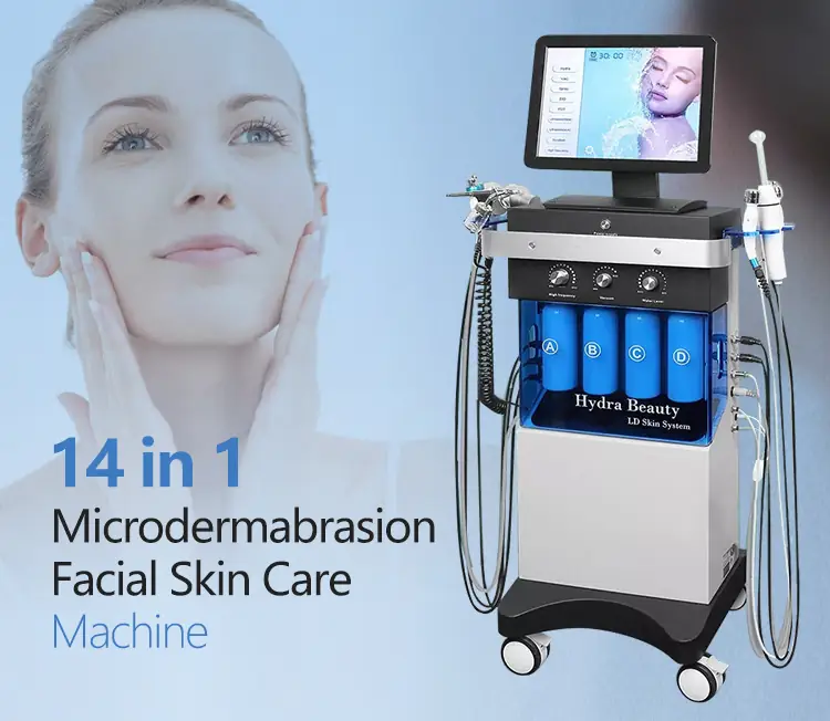 14 in 1 microdermabrasion facial skin care machine