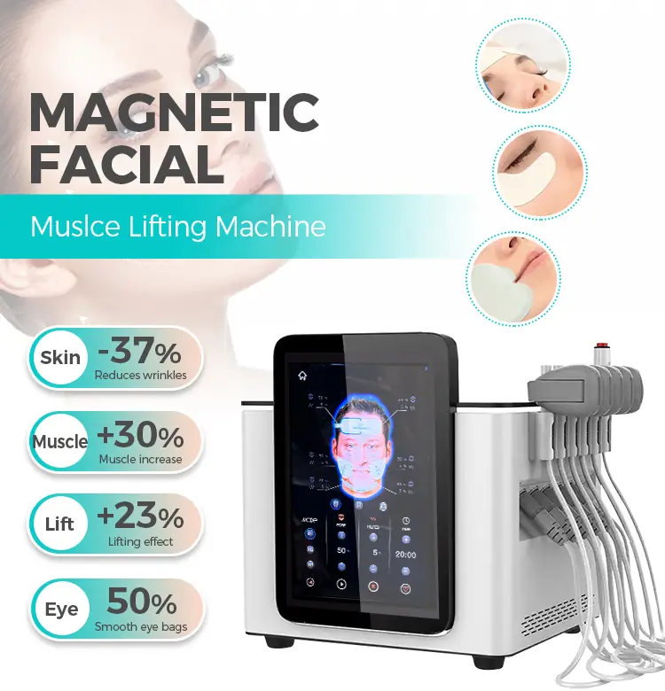 magnetic facial muscle lifting machine