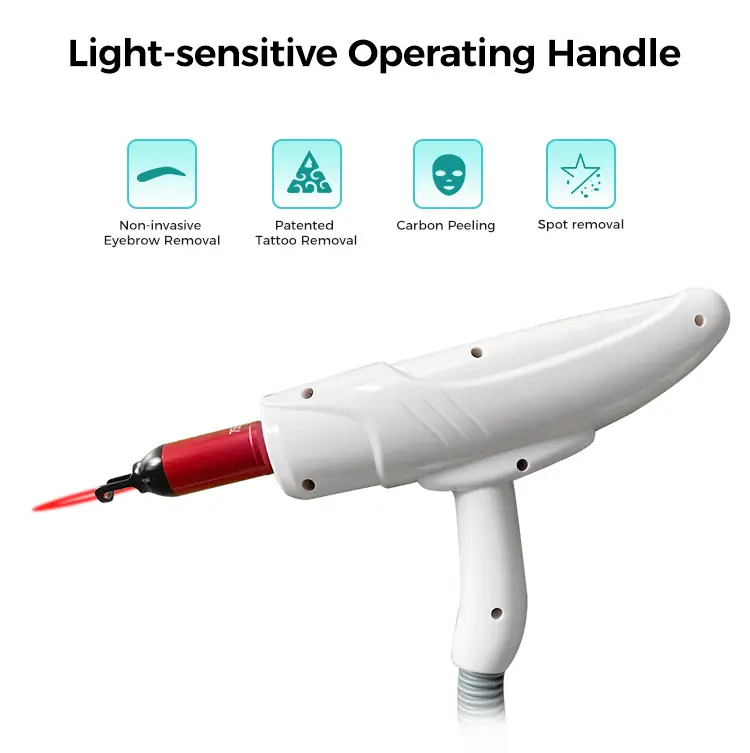 light sensitive operating handle