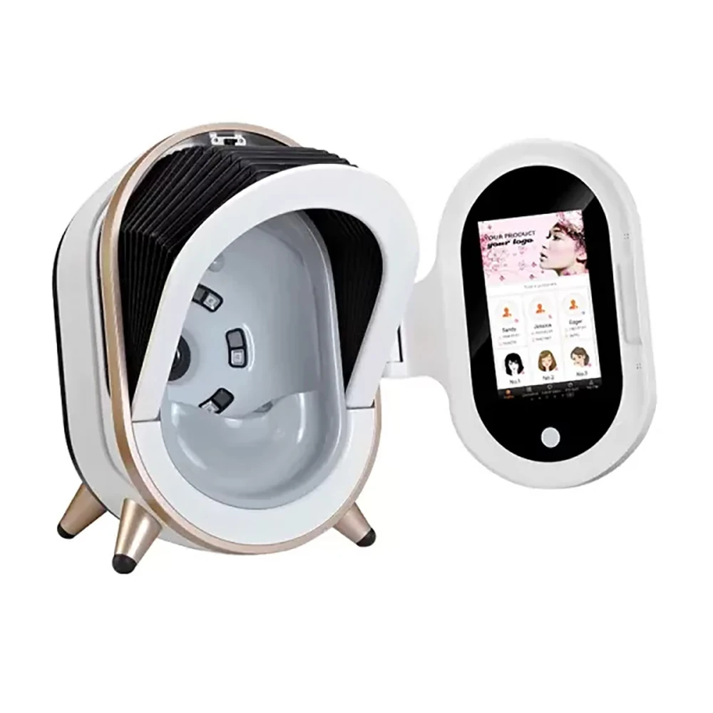 Magic Mirror Max multi-spectral skin analysis machine with HD touchscreen for aesthetic clinics