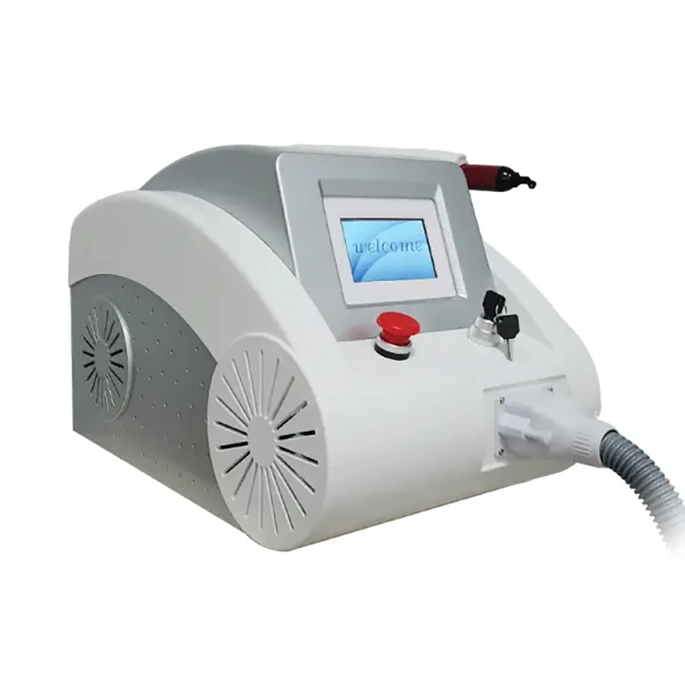 Portable Q-switched Nd:YAG laser tattoo removal machine for professional aesthetic clinics