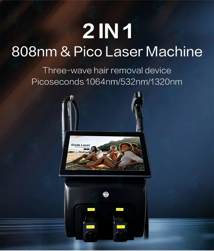 2 in 1 diode laser + pico laser